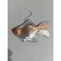 Ёлочный картонаж рыбка