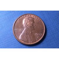 1 цент 1977 D. США.