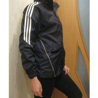 Куртка-ветровка Adidas, оригинал, унисекс, маркировка - 12 лет, рост 152 см