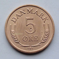 Дания 5 эре. 1964
