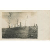 Фото с пейзажем Первой мировой войны