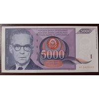 5000 динар 1991 года - Югославия - UNC