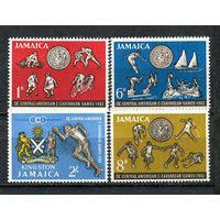 Ямайка - 1962 - Игры Центральной Америки и Карибского бассейна - [Mi. 199-202] - полная серия - 4 марки. MNH.  (LOT X59)