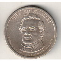 США доллар 2010 13 президент М.Филлмор двор P