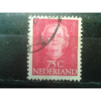 Нидерланды 1951 Королева Юлиана 75с