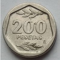 Испания 200 песет 1987 г. (u)