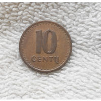10 центов 1991 Литва #02