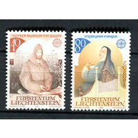 Лихтенштейн - 1983 - Европа (C.E.P.T.) - Великие достижения человеческого гения - [Mi. 816-817] - полная серия - 2 марки. MNH.