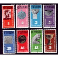 8 марок 1974 год Болгария 2392-2399