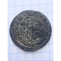 Копейка 1789 ЕМ. С 1 рубля