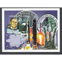 Исследование космоса. Сенегал. 1999. 1 блок. Michel N бл97 (12,0 е)