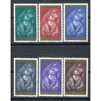 Руанда - 1965г. - Рождество - полная серия, MNH [Mi 137-142] - 6 марок