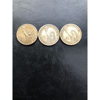 1 доллар президенты США