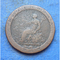 Великобритания 1 пенни 1797 Георг III