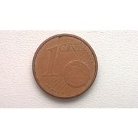Германия 1 евроцент, 2002"J".