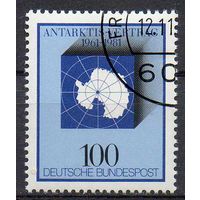 20-летие договора об Антарктиде ФРГ 1981 год серия из 1 марки