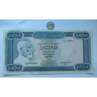 Werty71 Ливия 10 динаров 1972 банкнота большой формат