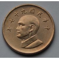 Тайвань, 1 доллар 2008 г.