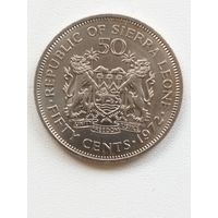 Сьерра- леоне.50 центов 1972 год