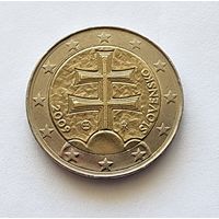 2 евро Словакия 2009