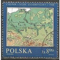Польша. Исторические карты. 1982г. Mi#2846.