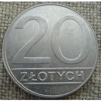 20 злотых 1990 Польша