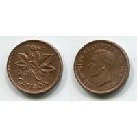 Канада. 1 цент (1941, XF)