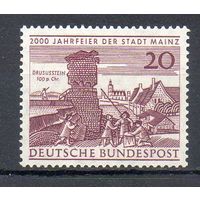 2000-летие города Майнц Германия 1962 год серия из 1 марки