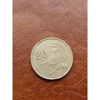 Кипр 20 центов 1983г(5)
