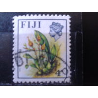 Фиджи 1975, колония Англии Стандарт, цветы