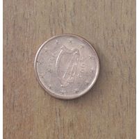 Ирландия - 1 евроцент - 2002
