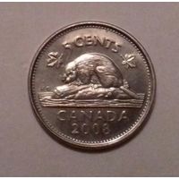 5 центов, Канада 2008 г.