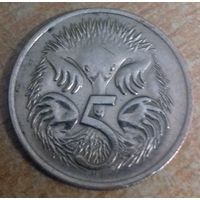 Австралия 5 центов 1980