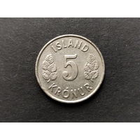 Исландия 5 крон 1975