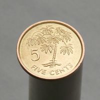 Сейшелы 5 центов 2010