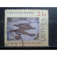 Литва 2007, Вид с высоты птичьего полета, экспонат музея