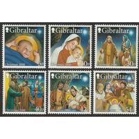 2000 Гибралтар 945-950 Рождество - Новый год 7,50 евро