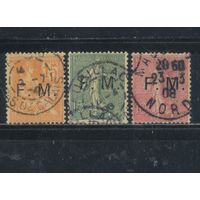 Франция Военная почта 1901-6 Вып Республика тип Машон Сеятельница Надп #1,3,4