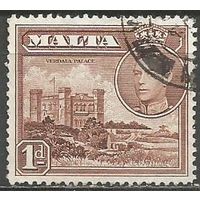 Мальта. Король Георг VI. Дворец Вердала. 1938г. Mi#178.