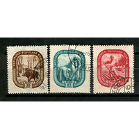 Румыния - 1955 - Месяц леса - [Mi. 1497-1499] - полная серия - 3 марки. Гашеные.
