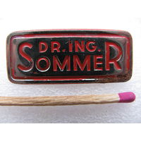 Знак-фрачник. Dr.-Ing. Sommer