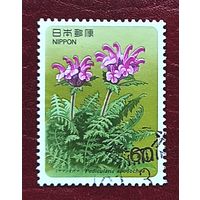 Япония, 1м гаш. цветы-12