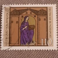 ФРГ 1979. Hildegard von Bingen 1098-1179