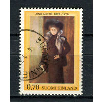 Финляндия - 1976 - 100 лет со дня рождения Айно Акте - [Mi. 786] - полная серия - 1 марка. Гашеная.  (Лот 158AV)