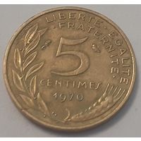 Франция 5 сантимов, 1970 (4-14-32)