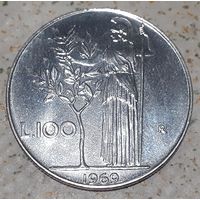 Италия 100 лир, 1969 (4-9-28)