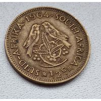 ЮАР 1/2 цента, 1964 6-7-16
