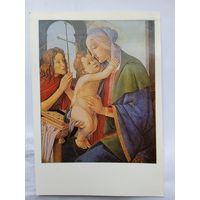 Боттичелли. Мадонна с младенцем м Иоанном Крестителем