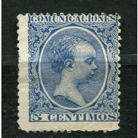 Испания (Королевство) - 1889 - Король Испании Альфонсо XIII - 5C - [Mi.190] - 1 марка. MH.  (Лот 108Q)