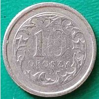 Польша 10 грошей 1993